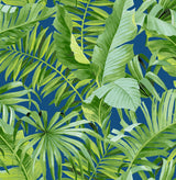 Alfresco Jade Tropical Palm Wallpaper with Botanical Leaf Motif - A-Street Prints 2969-26056