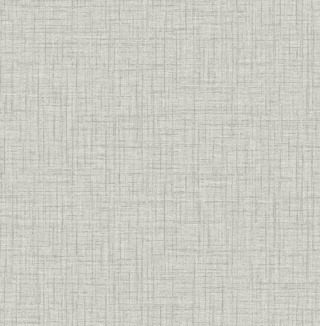 Jocelyn Grey Faux Fabric Wallpaper with Raised Ink Texture - A-Street Prints 2969-26057