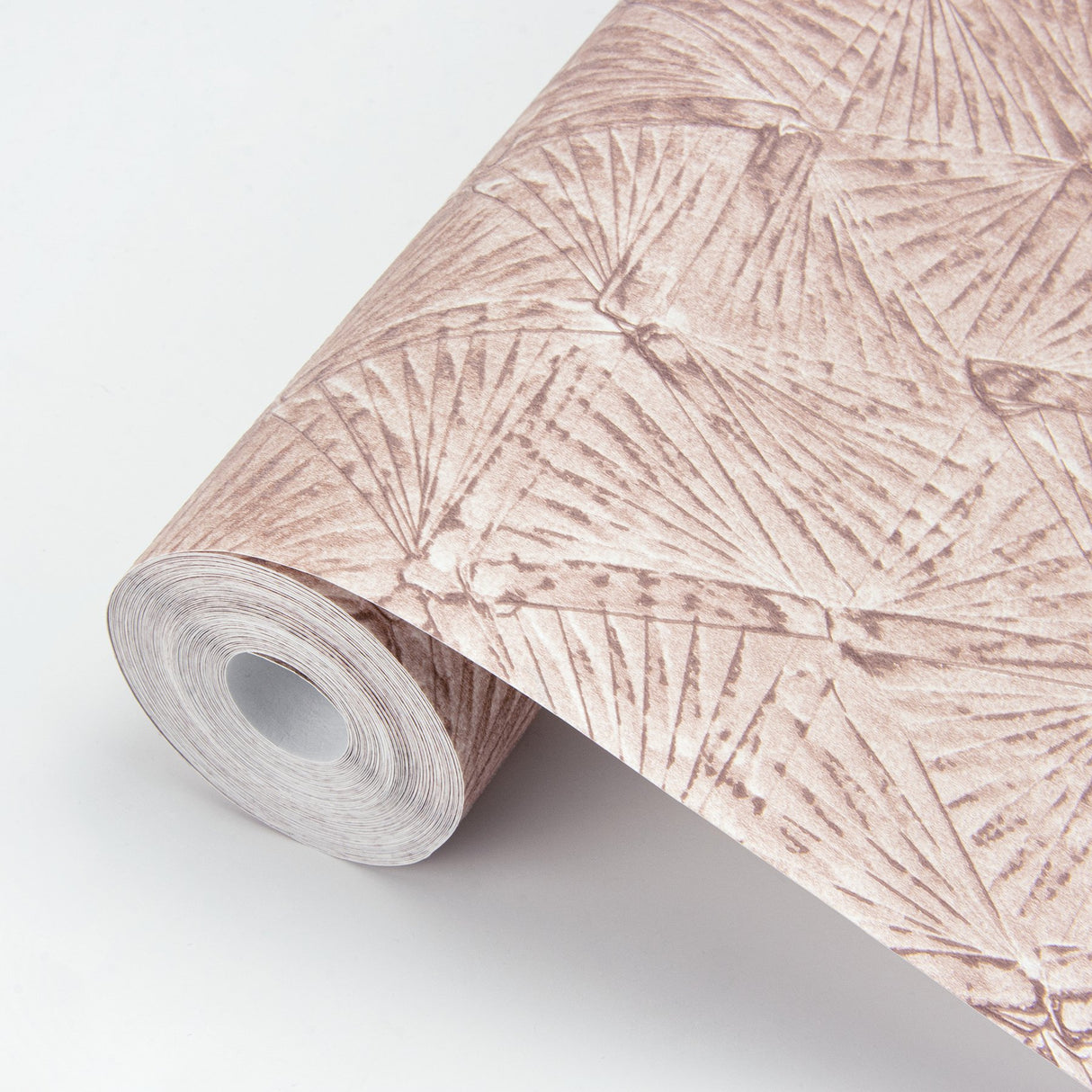 Wright Rose Gold Textured Triangle Wallpaper with Industrial Geometric Pattern - A-Street Prints 2970-26118