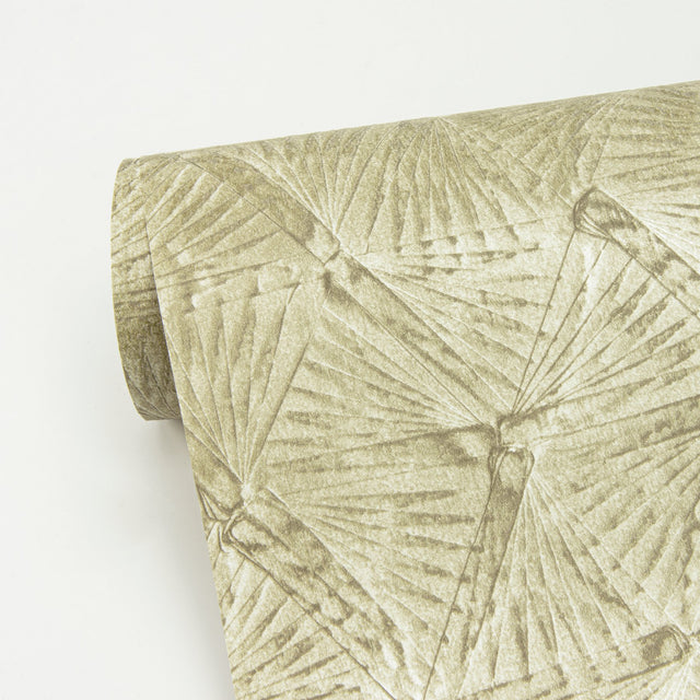 Wright Gold Textured Triangle Wallpaper with Metallic Raised Ink Geometric Pattern - A-Street Prints 2970-26119