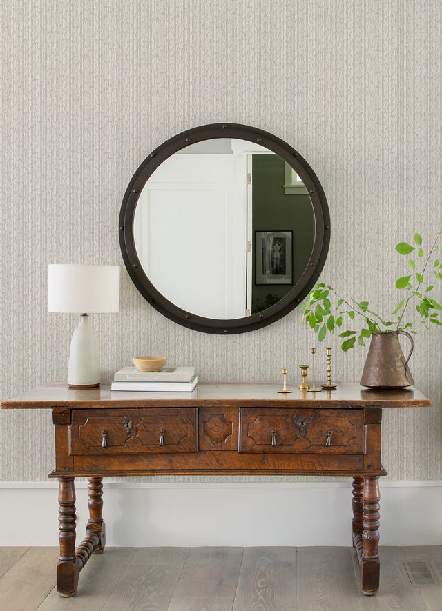 Mackintosh Light Grey Textural Wallpaper with Abstract Raised Ink Pattern - A-Street Prints 2970-26131
