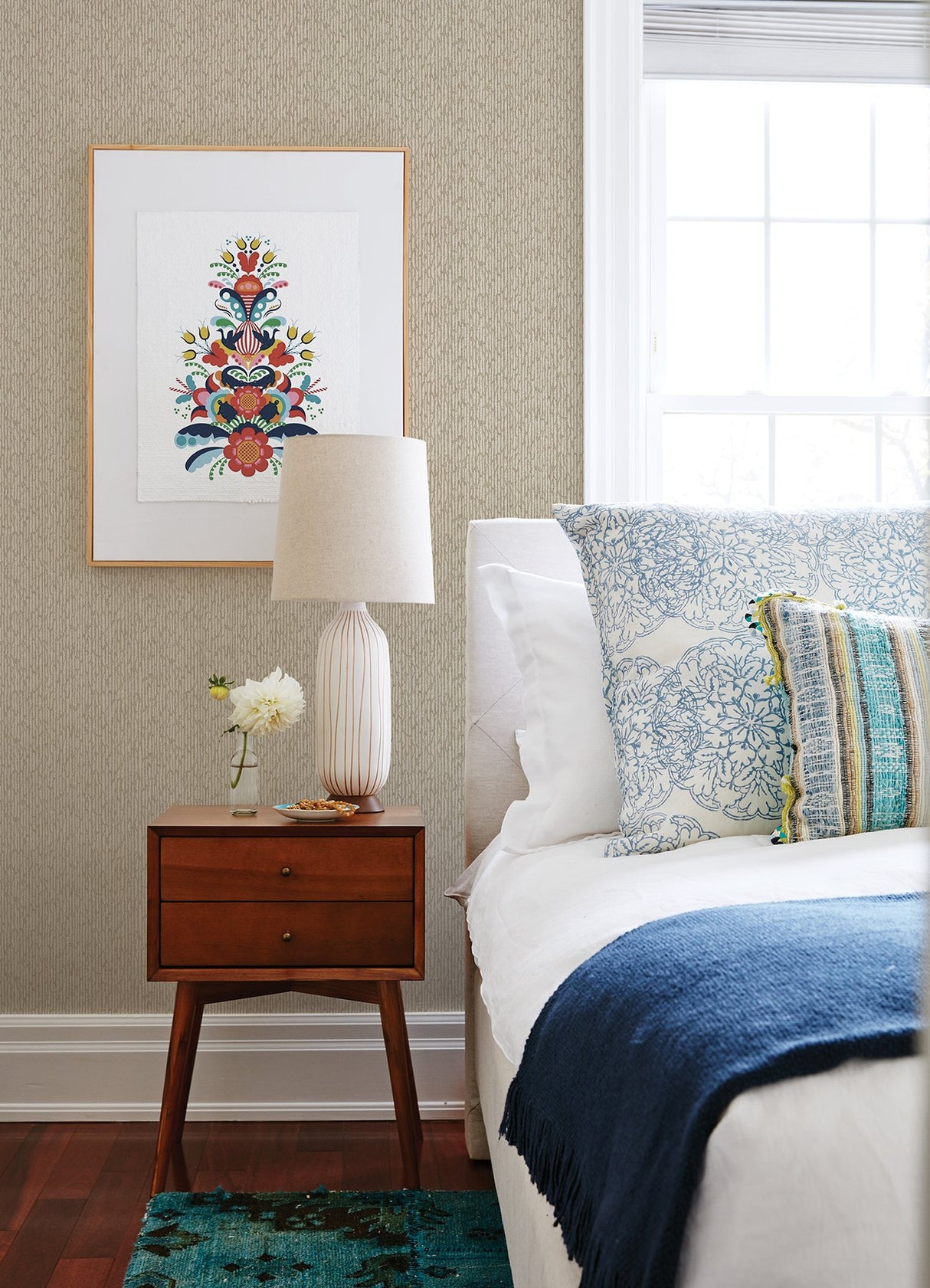 Mackintosh Light Brown Textural Wallpaper with Abstract Raised Ink  A?Street Prints 2970-26132