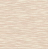 Benson Coral Variegated Stripe Wallpaper with Fabric Texture - A-Street Prints 2970-26159