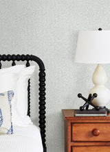 Ashbee Light Grey by A-Street Prints Distressed Chevron Faux Fabric Farmhouse Tweed Unpasted Non Woven Wallpaper - FD26160