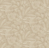 Lei Wheat Etched Leaves Wallpaper with Botanical Leaves Motif, Farmhouse Style - A-Street Prints 2971-86155