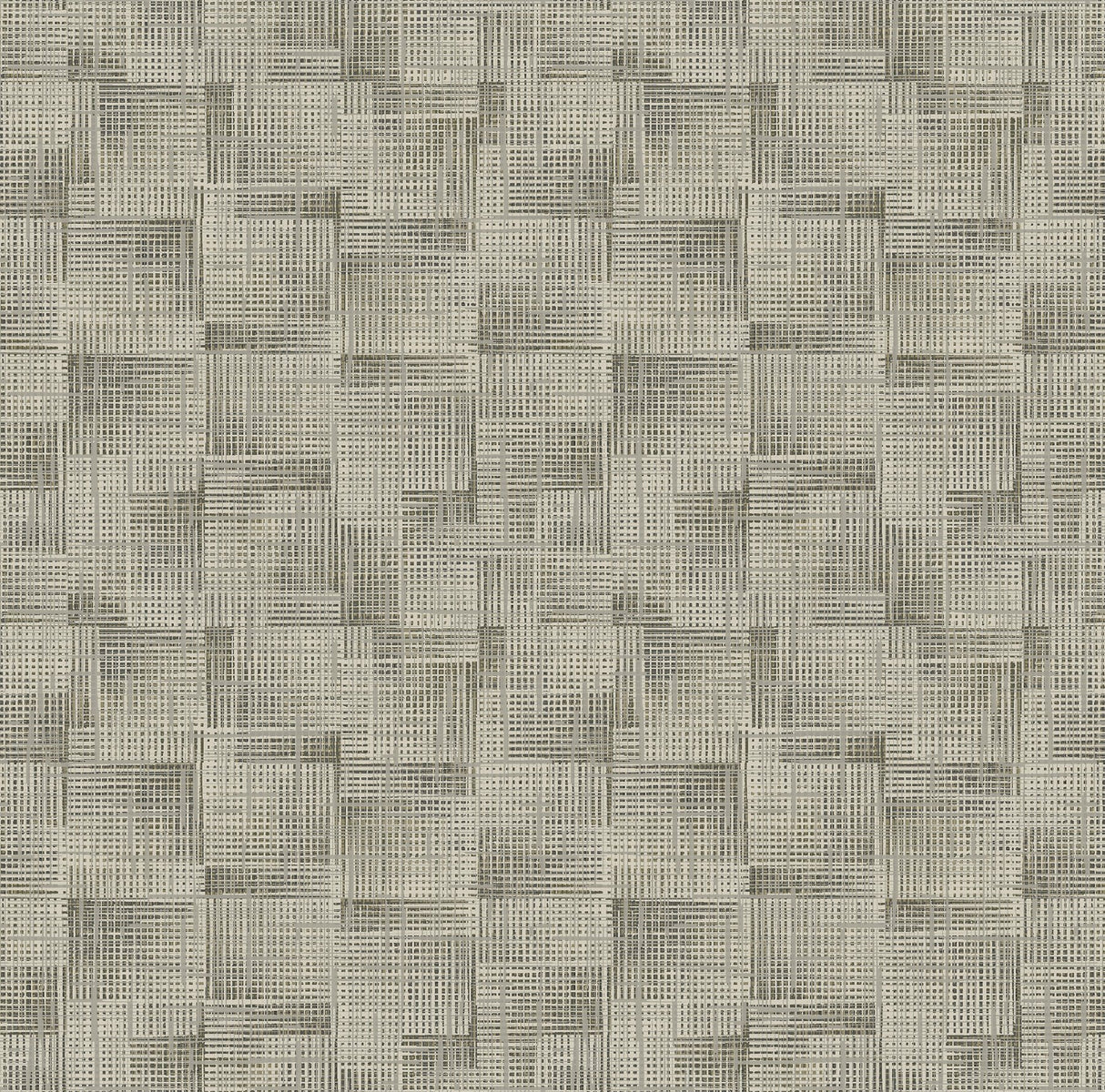 Ting Coffee Abstract Woven Wallpaper with Modern Geometric Texture - A-Street Prints 2971-86157