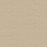 Lela Wheat Faux Linen Wallpaper with Fabric & Woven Texture - A-Street Prints 2971-86182