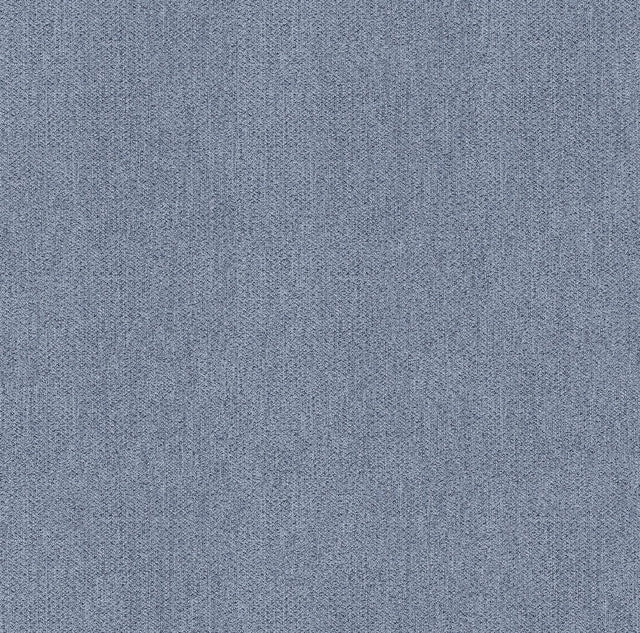 Sydney Navy Faux Linen Wallpaper with Fabric & Woven Textures Pattern - A-Street Prints 2971-86302