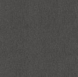 Sydney Charcoal Faux Linen Wallpaper with Textured Fabric & Woven Look - A?Street Prints 2971-86305