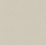 Sydney Beige Faux Linen Wallpaper with Coastal Fabric Texture - A-Street Prints 2971-86307