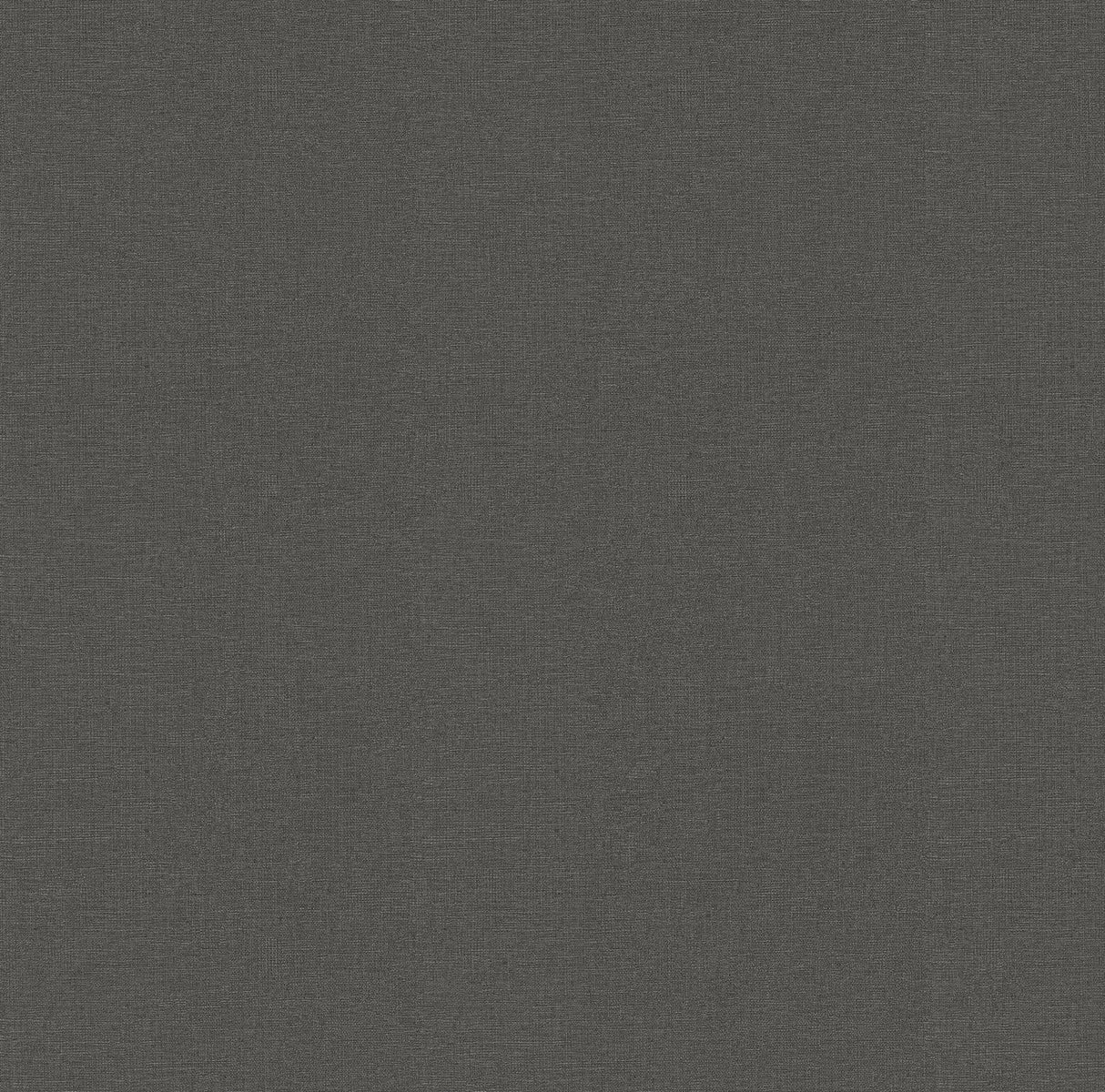 Meade Charcoal Fine Weave Wallpaper with Textured Faux Linen Weave - A-Street Prints 2971-86317