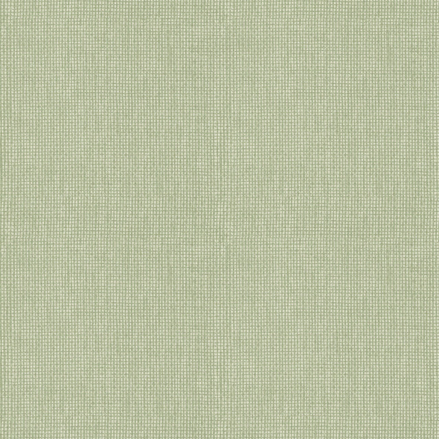 Dunstan Green Basketweave Wallpaper with Fabric & Woven Textures Pattern - A-Street Prints 2971-86325