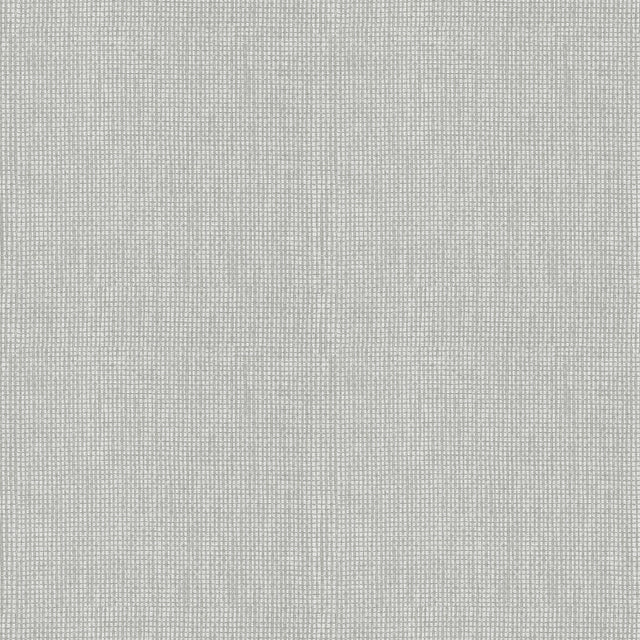 Dunstan Grey Basketweave Wallpaper with Fabric & Woven Textures Pattern, Coastal Style - A-Street Prints 2971-86326
