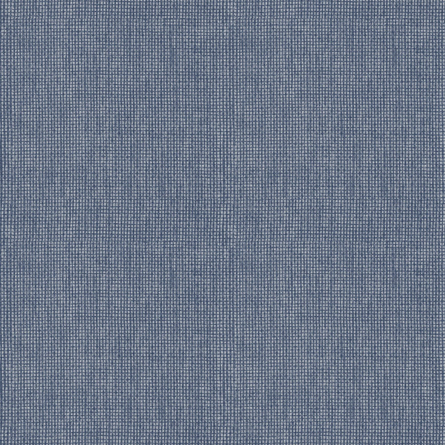 Dunstan Indigo Basketweave Wallpaper with Fabric & Woven Textures Pattern - A-Street Prints 2971-86329