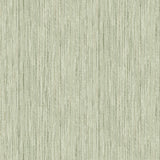 Justina Green Faux Grasscloth Wallpaper with Metallic Raised Ink Texture - Brewster 2971-86344