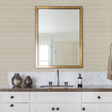 Skyler Cream Striped Wallpaper with Textured Raised Ink - A-Street Prints 2971-86346