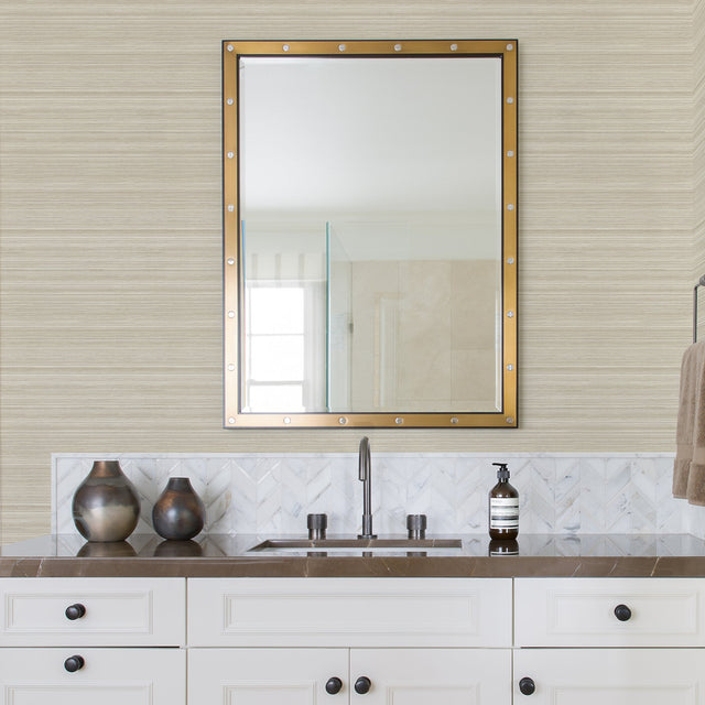 Skyler Cream Striped Wallpaper with Textured Raised Ink - A-Street Prints 2971-86346