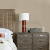 Jordan Beige Faux Tweed Wallpaper with Fabric & Woven Texture - A-Street Prints 2971-86353