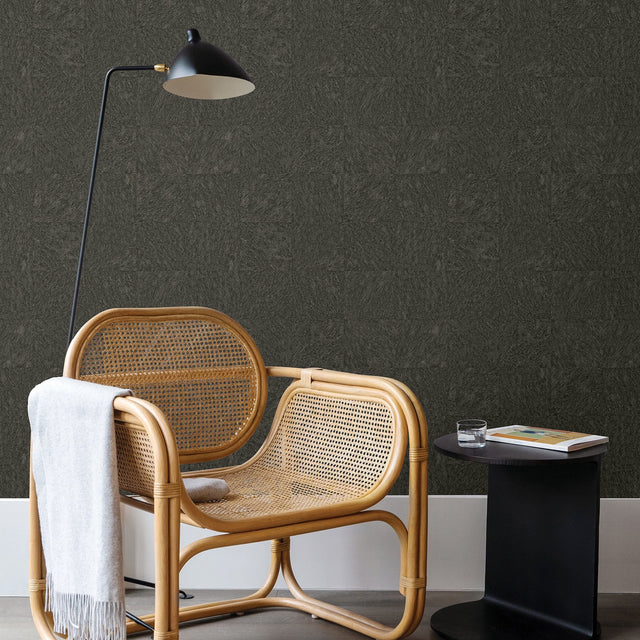 Flannery Espresso Animal Hide Textured Wallpaper - A-Street Prints 2971-86369