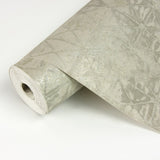 Odell Silver Antique Tiles Wallpaper with Vintage Geometric Pattern - A-Street Prints 2971-86371