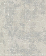 Odell Light Blue Antique Tiles Wallpaper with Vintage Geometric Pattern - A-Street Prints 2971-86373