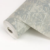 Odell Light Blue Antique Tiles Wallpaper with Vintage Geometric Pattern - A-Street Prints 2971-86373