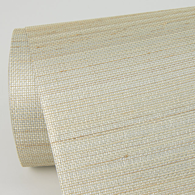 Hiromi Champagne Abaca Grasscloth Wallpaper with Distressed Textures - A-Street Prints 2972-54745