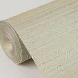 Hiromi Champagne Abaca Grasscloth Wallpaper with Distressed Textures - A-Street Prints 2972-54745