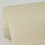 Hetao Cream Sisal Grasscloth Wallpaper, Fine Woven Modern Texture - A-Street Prints 2972-54760