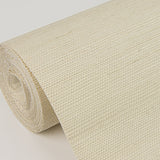 Hetao Cream Sisal Grasscloth Wallpaper, Fine Woven Modern Texture - A-Street Prints 2972-54760
