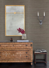 Jiao Metallic Sisal Grasscloth Wallpaper Metallic - 2972-65409