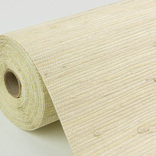 Battan Cream Jute Grasscloth Wallpaper with Distressed Textures - A-Street Prints 2972-65651