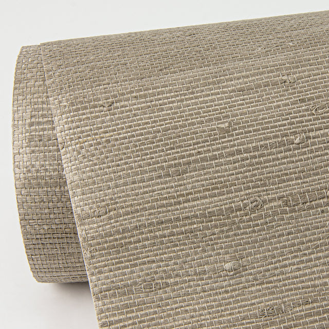 Battan Olive Jute Grasscloth Wallpaper with Distressed Textures - A?Street Prints 2972-65655