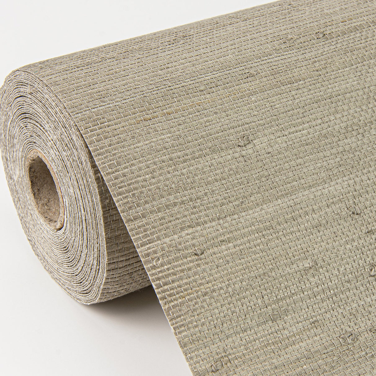 Battan Olive Jute Grasscloth Wallpaper with Distressed Textures - A?Street Prints 2972-65655