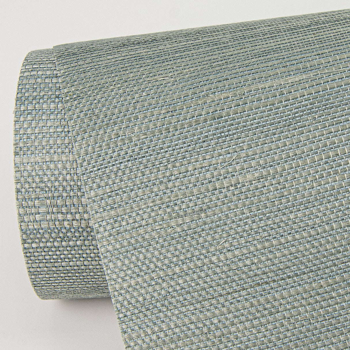 Zhejiang Aquamarine Sisal Grasscloth Wallpaper with Distressed Textures Modern Style - A-Street Prints 2972-80014