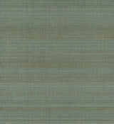Mai Teal Abaca Grasscloth Wallpaper with Modern Striped Graphic Texture - A?Street Prints 2972-86102