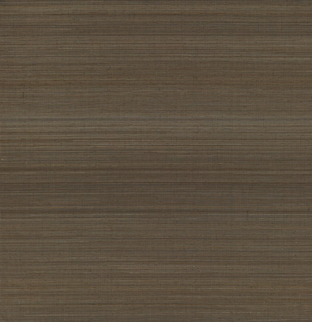 Mai Dark Grey Abaca Grasscloth Wallpaper with Modern Striped Graphic Texture - A-Street Prints 2972-86103