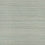 Mai Aqua Abaca Grasscloth Wallpaper with Variegated Pinstripe Texture - A-Street Prints 2972-86106