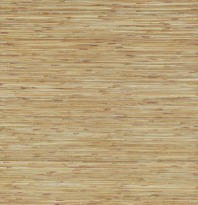 Shuang Light Brown Handmade Grasscloth Wallpaper with Distressed Textures - A-Street Prints 2972-86107