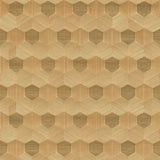 Linzhi Copper Sisal Grasscloth Inlay Wallpaper with Geometric Honeycomb Pattern - A-Street Prints 2972-86115