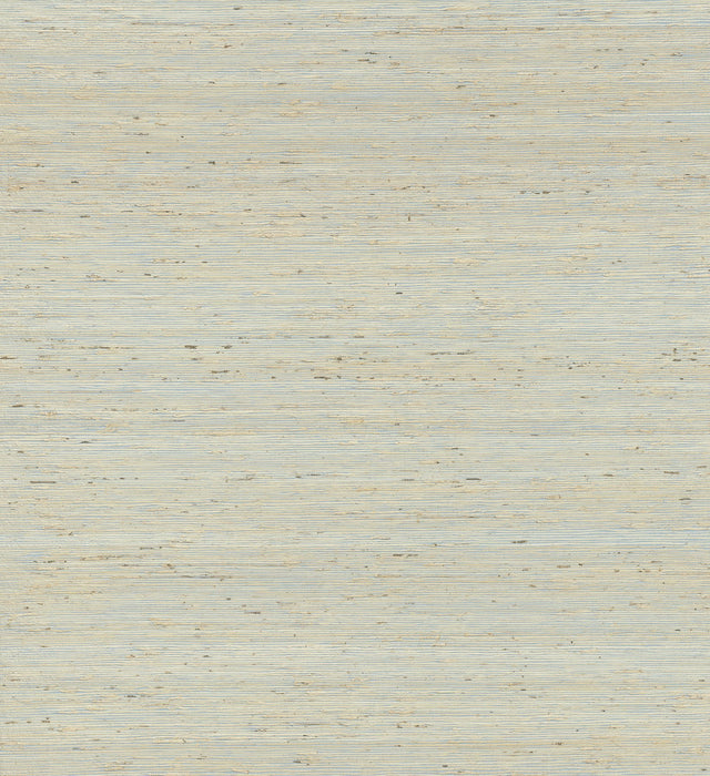 Aiko Silver Sisal Grasscloth Wallpaper with Distressed Textures Bohemian Style - 2972-86123