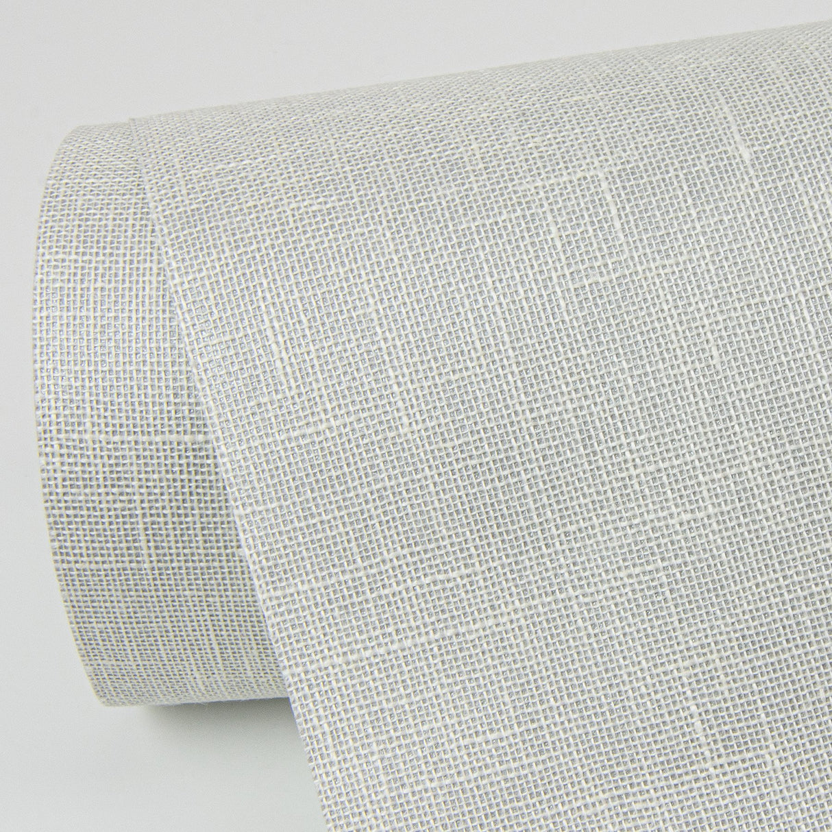 Donmei Light Grey Linen Wallpaper with Fabric & Woven Texture - A-Street Prints 2972-86134