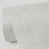 Donmei Light Grey Linen Wallpaper with Fabric & Woven Texture - A-Street Prints 2972-86134