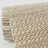Sakiya Neutral Sisal Grasscloth Wallpaper with Distressed Textures - A?Street Prints 2972-86136