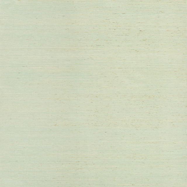 Sakiya Seafoam Sisal Grasscloth Wallpaper with Distressed Textures Motif, Modern Style - Brewster 2972-86137