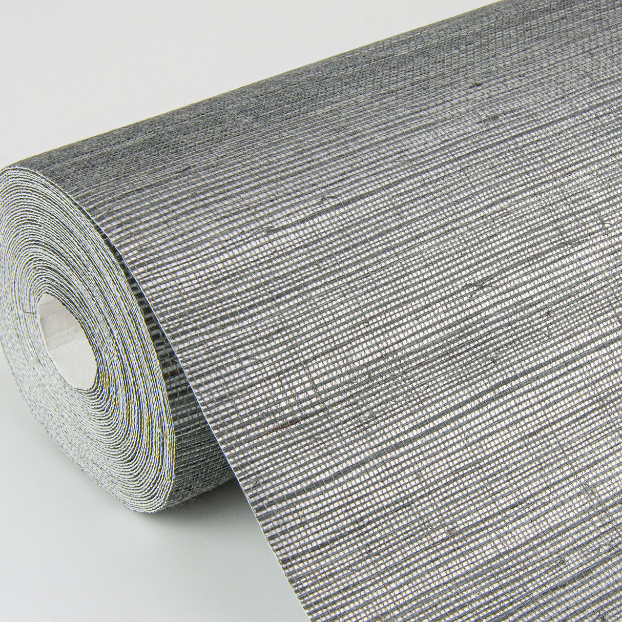 Sakiya Slate Sisal Grasscloth Wallpaper with Distressed Textures - A-Street Prints 2972-86138