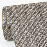 Jia Charcoal Paper Weave Grasscloth Wallpaper with Distressed Textures Pattern - A-Street Prints 2972-86141
