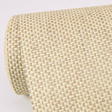 Yanyu Wheat Paper Weave Grasscloth Wallpaper with Distressed Textures Pattern - A-Street Prints 2972-86142