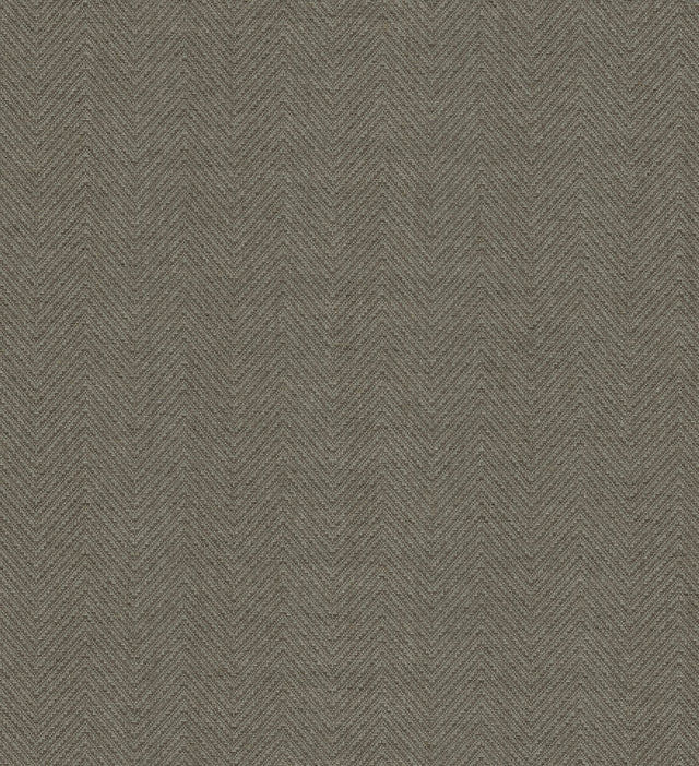 Madoka Dark Grey Paper Weave Grasscloth Wallpaper with Chevron & Houndstooth Pattern, Modern Style - A-Street Prints 2972-86145