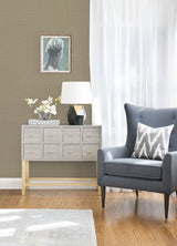 Hui Light Brown Paper Weave Grasscloth Wallpaper with Geometric Diamond Pattern - A-Street Prints 2972-86147
